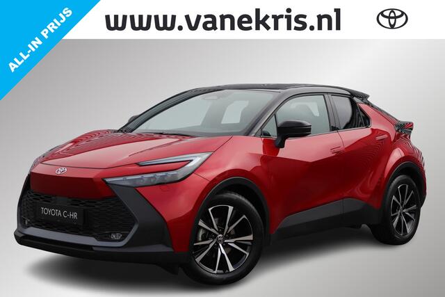 Toyota C-HR 1.8 Hybrid 140 First Edition, Limited Bi-Tone Stoel- Stuurverwarming, Apple Carplay/Android auto, Elektrische Achterklep!