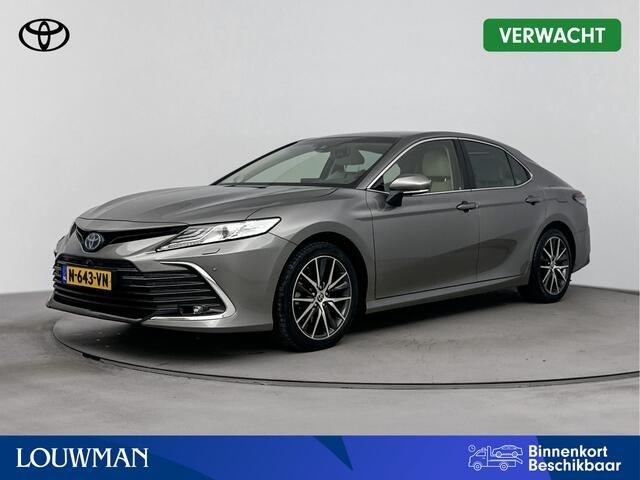 Toyota CAMRY 2.5 Hybrid Premium | NL-Auto | Navigatie | 360° Camera | Beige lederen bekleding |