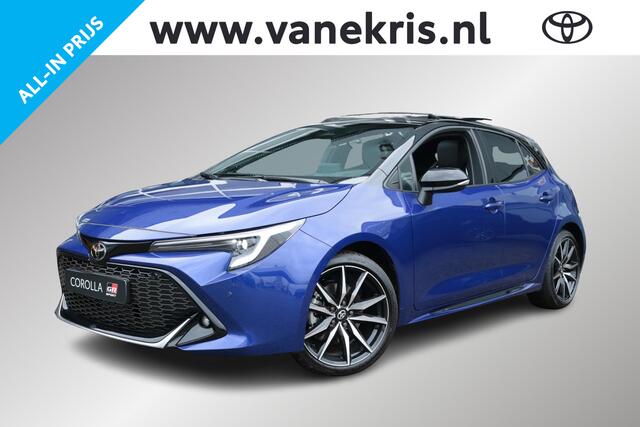 Toyota COROLLA Hybrid 200 GR Sport Plus, DEMOVOORDEEL, Pano/Schuifkanteldak, JBL, 200PK, BSM, HEAD-UP, Apple Carplay/Android Auto!