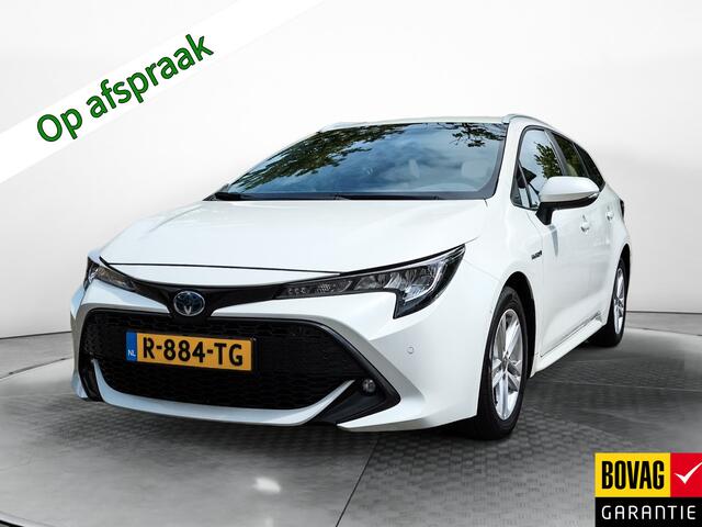 Toyota COROLLA Touring Sports 1.8 Hybrid Business (98 PK) 2e-Eig. & Keurig-Onderh. BOVAG-Garantie. Trekhaak, Navigatie/Apple-Carplay/Android-Auto, Adaptive-Cruisecontrol, Parkeersensoren-V+A, Achteruitrijcamera, Stoelverwarming, DAB, Lm-Velgen-16Inch, Privacy-Glas