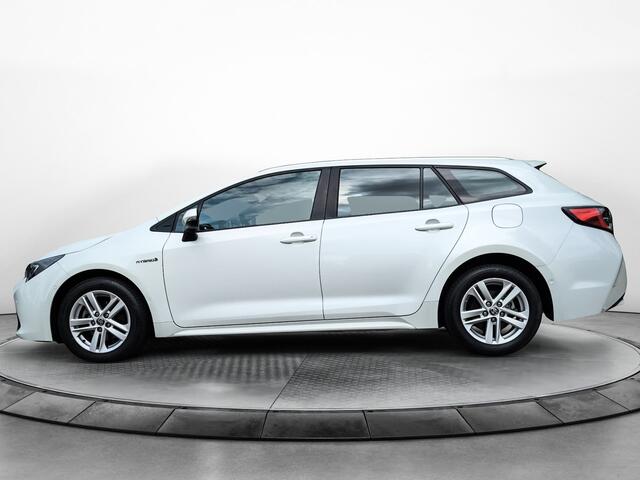 Toyota COROLLA Touring Sports 1.8 Hybrid Business (98 PK) 2e-Eig. & Keurig-Onderh. BOVAG-Garantie. Trekhaak, Navigatie/Apple-Carplay/Android-Auto, Adaptive-Cruisecontrol, Parkeersensoren-V+A, Achteruitrijcamera, Stoelverwarming, DAB, Lm-Velgen-16Inch, Privacy-Glas