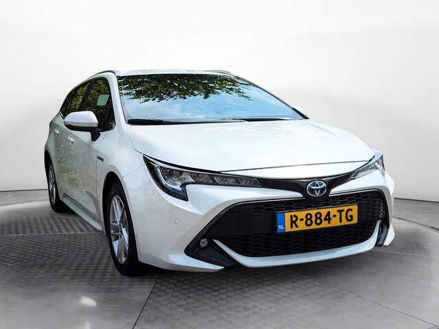 Toyota COROLLA Touring Sports 1.8 Hybrid Business (98 PK) 2e-Eig. & Keurig-Onderh. BOVAG-Garantie. Trekhaak, Navigatie/Apple-Carplay/Android-Auto, Adaptive-Cruisecontrol, Parkeersensoren-V+A, Achteruitrijcamera, Stoelverwarming, DAB, Lm-Velgen-16Inch, Privacy-Glas