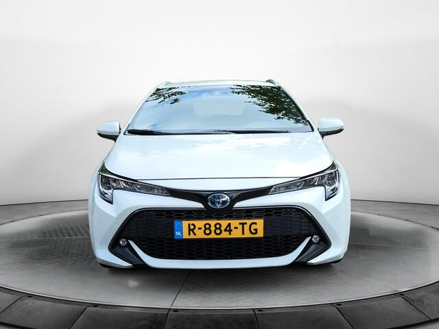 Toyota COROLLA Touring Sports 1.8 Hybrid Business (98 PK) 2e-Eig. & Keurig-Onderh. BOVAG-Garantie. Trekhaak, Navigatie/Apple-Carplay/Android-Auto, Adaptive-Cruisecontrol, Parkeersensoren-V+A, Achteruitrijcamera, Stoelverwarming, DAB, Lm-Velgen-16Inch, Privacy-Glas