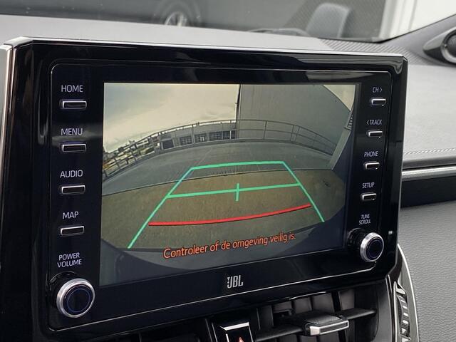 Toyota COROLLA 2.0 Hybrid Premium Panoramisch schuif-/kanteldak, trekhaak, navigatie Apple CarPlay/Android Auto, dodehoek detectie, head-up display, stoelverwarming