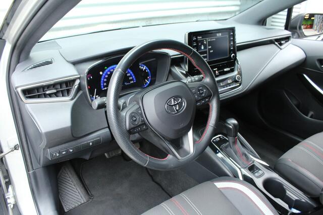 Toyota COROLLA Touring Sports 2.0 Hybrid 184pk GR-Sport NL-Auto NAP 10 Jaar Garantie Clima Cruise Carplay Camera Keyless 17"LMV Afn. Trekhaak