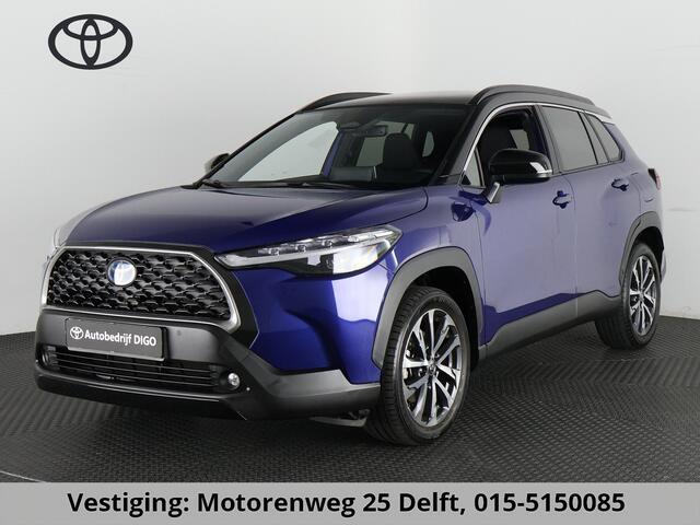 Toyota COROLLA Cross HYBRID 200 STYLE-PACK PANORAMADAK 1e EIG.BIJNA 2024.GARANTIE 10-2033.BSM.PDC V+A. STUUR+STOELVERWARMING.ETC ETC