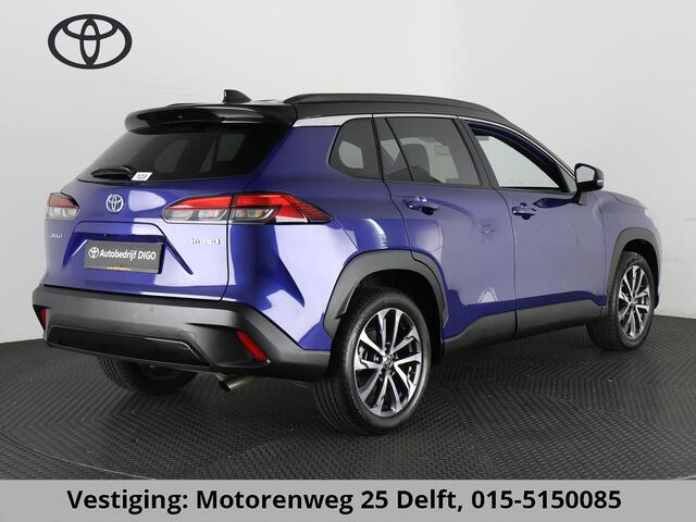 Toyota COROLLA Cross HYBRID 200 STYLE-PACK PANORAMADAK 1e EIG.BIJNA 2024.GARANTIE 10-2033.BSM.PDC V+A. STUUR+STOELVERWARMING.ETC ETC