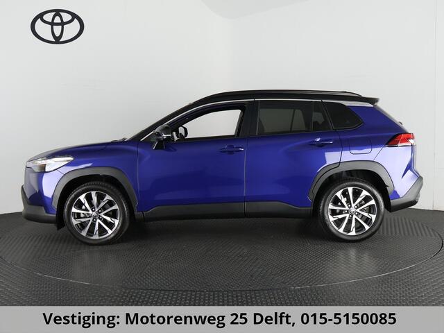 Toyota COROLLA Cross HYBRID 200 STYLE-PACK PANORAMADAK 1e EIG.BIJNA 2024.GARANTIE 10-2033.BSM.PDC V+A. STUUR+STOELVERWARMING.ETC ETC