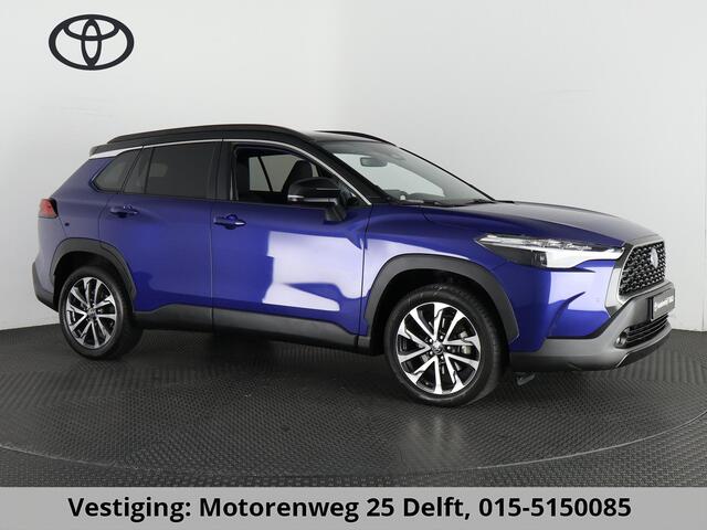 Toyota COROLLA Cross HYBRID 200 STYLE-PACK BI-TONE PANORAMADAK 1e EIG.BIJNA 2024.GARANTIE 10-2033.BSM.PDC V+A. STUUR+STOELVERWARMING.ETC ETC