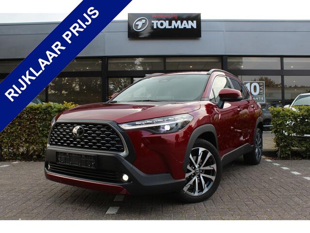 Toyota COROLLA Cross Hybrid 140 Style Plus | Rijklaar | Stoel-/stuurverw. | El.achterklep | Keyless | Adap.cruise | LED | Parkeersens. v+a | Apple/Android | Navi