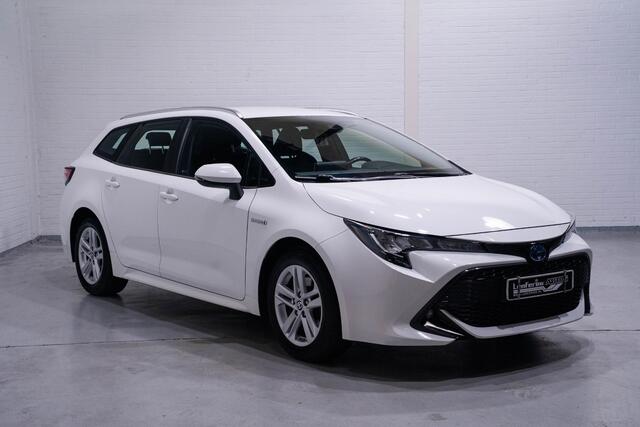 Toyota COROLLA Touring Sports 2.0 Hybrid Dynamic navigatie privateglas afneembare trekhaak allu-dakrail camera multi-stuurbediening service-boekje aanwezig schakelflippers aan het stuur key-less entry en start