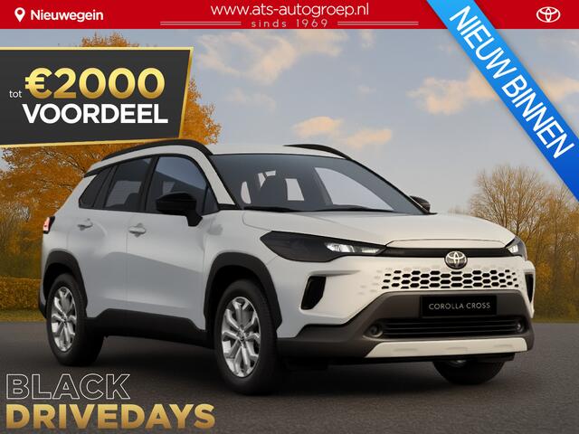Toyota COROLLA Cross Hybrid 140 Active ¤37.495,- RIJKLAAR! Nu ¤2.000,- voordeel! Nu extra scherp geprijsd!