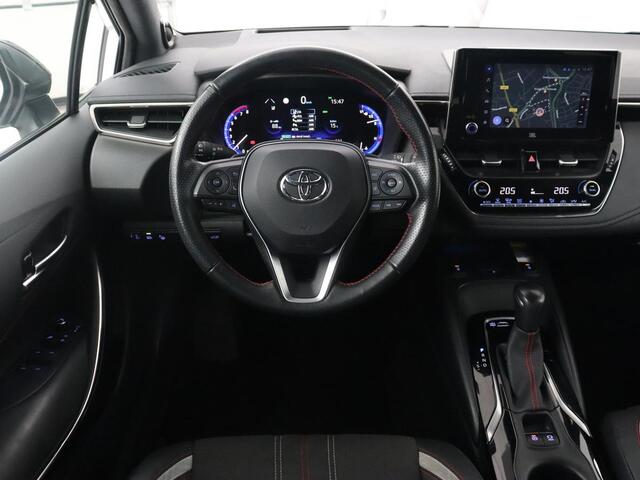 Toyota COROLLA 2.0 Hybrid GR-Sport Plus | Head-Up | Stoelverwarming | Camera | Sportstoelen | Adaptive cruise | Carplay | Keyless | Navigatie | Park Assist | Full LED