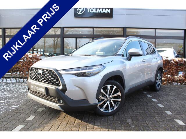 Toyota COROLLA Cross 1.8 Hybrid 140 Style Plus | Rijklaar | Stoel-/stuurverw. | Blind Spot | All-season | El.achterklep | Keyless | Adap.cruise | LED | Parkeersens. v+a | Apple/Android | Navi