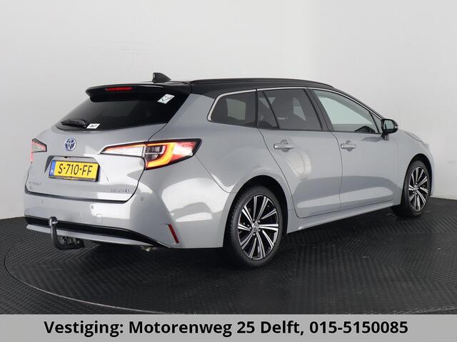 Toyota COROLLA Touring Sports 1.8 HYBRIDE BUSINESS PLUS 1e EIG GARANTIE 2033 BI-TONE. TREKHAAK.HALF LEDER. PARKEERSENSOREN . NAVIGATIE .APPLE/ANDROID