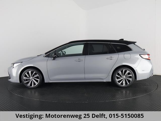 Toyota COROLLA Touring Sports 1.8 HYBRIDE BUSINESS PLUS 1e EIG GARANTIE 2033 BI-TONE. TREKHAAK.HALF LEDER. PARKEERSENSOREN . NAVIGATIE .APPLE/ANDROID