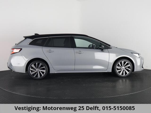 Toyota COROLLA Touring Sports 1.8 HYBRIDE BUSINESS PLUS 1e EIG GARANTIE 2033 BI-TONE. TREKHAAK.HALF LEDER. PARKEERSENSOREN . NAVIGATIE .APPLE/ANDROID
