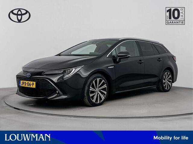 Toyota COROLLA Touring Sports 2.0 184 PK Hybrid Dynamic Plus | Apple Carplay/Android Auto | Achterklep Elektrisch | Leder/Stof Bekleding+Stoelverwarming |