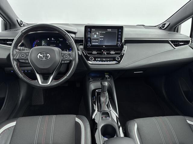 Toyota COROLLA Touring Sports 2.0 Hybrid GR-Sport Plus Limited | Stoel-/Stuur-/Voorruitverwarming | Achterklep Elektrisch | Apple Carplay/Android Auto | Parkeersensoren V+A | Draadloze Telefoonlader | 18'' Lichtmetalen Velgen |