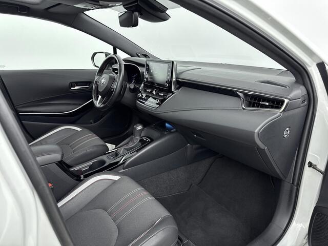 Toyota COROLLA Touring Sports 2.0 Hybrid GR-Sport Plus Limited | Stoel-/Stuur-/Voorruitverwarming | Achterklep Elektrisch | Apple Carplay/Android Auto | Parkeersensoren V+A | Draadloze Telefoonlader | 18'' Lichtmetalen Velgen |