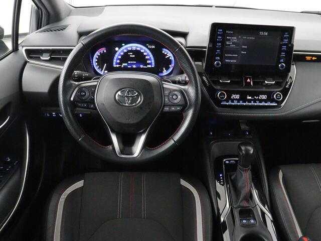 Toyota COROLLA 2.0 Hybrid GR-Sport | Stoelverwarming | Adaptive cruise | Sportstoelen | Carplay | Camera | Park Assist | DAB | Keyless | Full LED | Half leder | Climate control