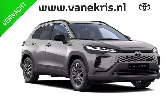 Toyota COROLLA Cross Hybrid 180 Dynamic ,Stoel & Stuurverwarming, Dodehoekdetectie, Adaptief Cruise & Climate Control, Parkeersensoren Voor & Achter, Verwacht Mei 2026