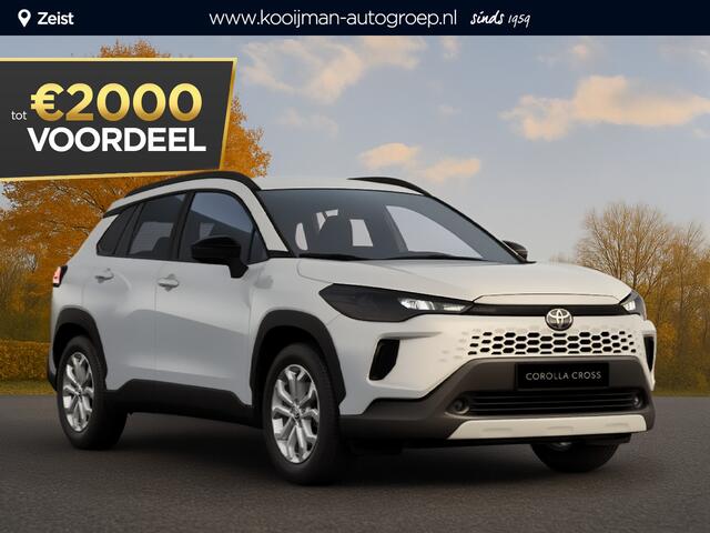 Toyota COROLLA Cross Hybrid 140 Active ¤37.995,- RIJKLAAR! Nu ¤2.000,- voordeel! Nu extra scherp geprijsd!