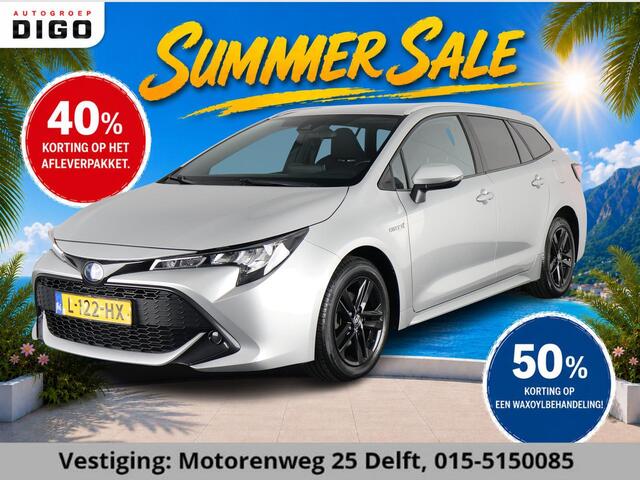 Toyota COROLLA Touring Sports 1.8 HYBRID BLACKLINE ED. GARANTIE TOT 06-2031 CLOUD NAVIGATIE. ADAPTIEVE CRUISE CONTROL . ACHTERUITRIJ CAMERA . APPLE CARPLAY & ANDRIOD AUTO .