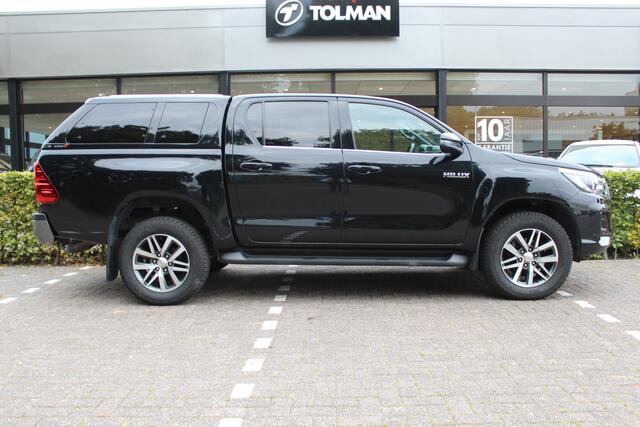 Toyota HI-LUX HiLux 2.4 D-4D Double Cab Executive VAN Automaat | Rijklaar | Hardtop | Stoelverwarming | Trekhaak | Navi | Bluetooth | Leder |