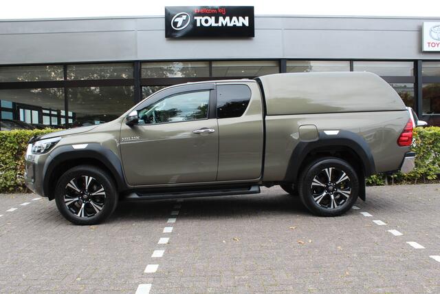 Toyota HI-LUX HiLux 2.8 D-4D Xtra Cab Professional premium Automaat | Rijklaar | Hardtop | Navi | Apple/Android | Trekhaak | PDC | Camera