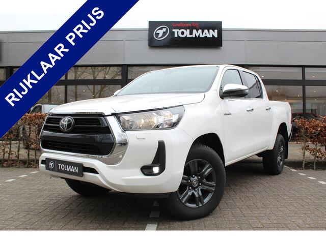 Toyota HI-LUX HiLux 2.4 D-4D Double Cab Professional Automaat | Rijklaar | Navi | PDC | Stoelverwarming | Keyless | Camera | Clima | Cruise | BPM vrij