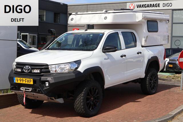 Toyota HI-LUX HiLux Camper 2.4 D-4D Dubbele Cabine Cool Comfort (ex.BTW) UNIEK IN NEDERLAND!