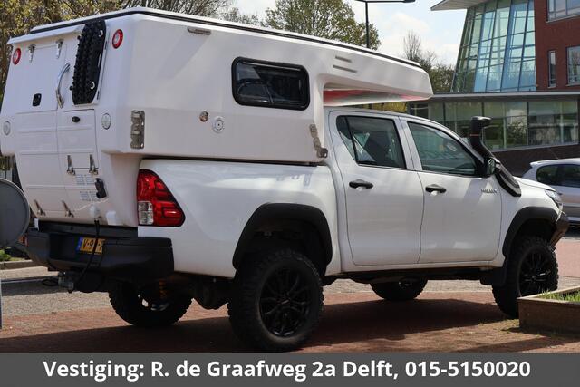 Toyota HI-LUX HiLux Camper 2.4 D-4D Dubbele Cabine Cool Comfort (ex.BTW) UNIEK IN NEDERLAND!