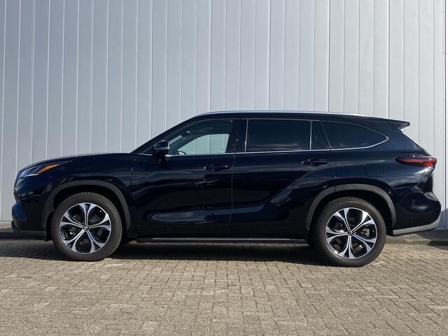 Toyota HIGHLANDER 2.5 AWD Hybrid Premium Panorama Treeplanken Headup Stoel Ventilatie 360 cam