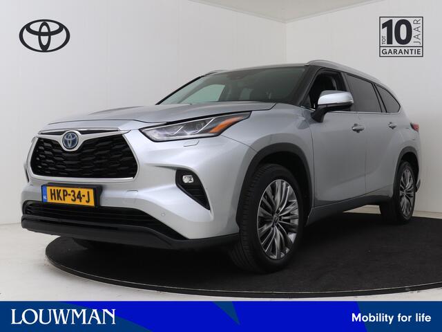 Toyota HIGHLANDER 2.5 AWD Hybrid Executive Limited I Navigatie I Climate Control I Cruise Control Adaptief I Camera I Leder I 7 Persoons Uitvoering I Keyless Entry/Start I