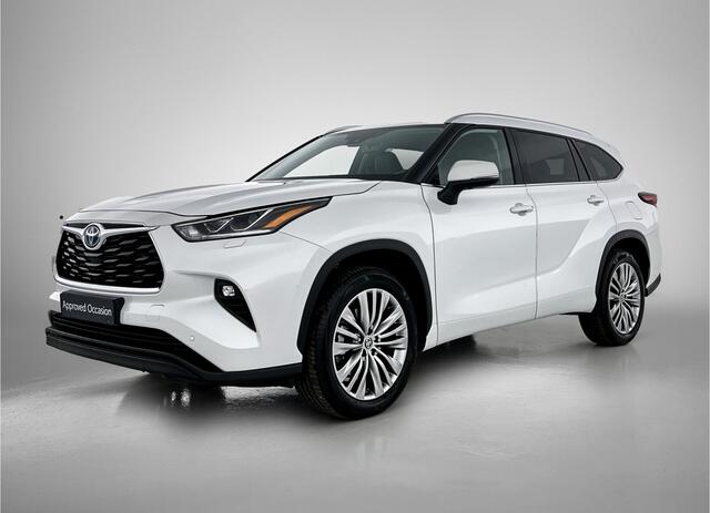 Toyota HIGHLANDER 2.5 AWD Hybrid Executive | Afn. trekhaak | Leder | Dodehoek ass. | Elek. achterklep |