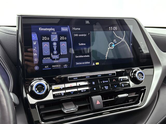 Toyota HIGHLANDER 2.5 AWD Hybrid Premium Limited | Leder | Full LED | Panoramadak | JBL | Memory stoel | Stoelverwarming en Verkoeling |