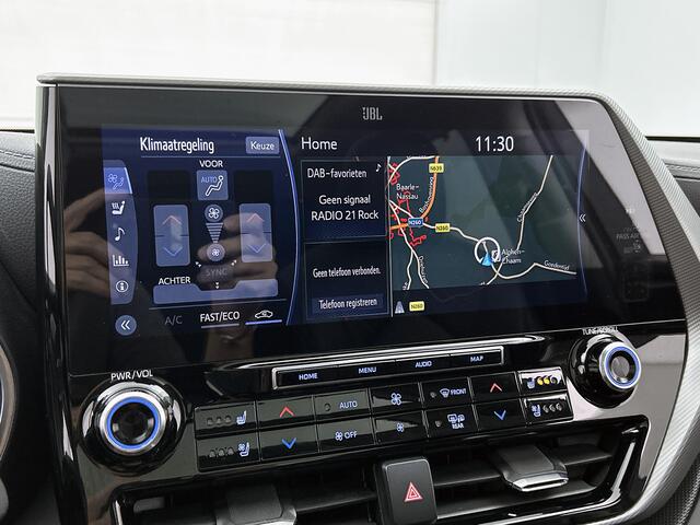 Toyota HIGHLANDER 2.5 AWD Hybrid Premium | 7 Personenauto | Full option | Panoramadak | JBL | Head-Up | Stoelventilatie | Stoel+Stuurverwarming | 360+Camera binnenspiegel | Dodehoek detectie | Elektrische achterklep | Navigatie | C