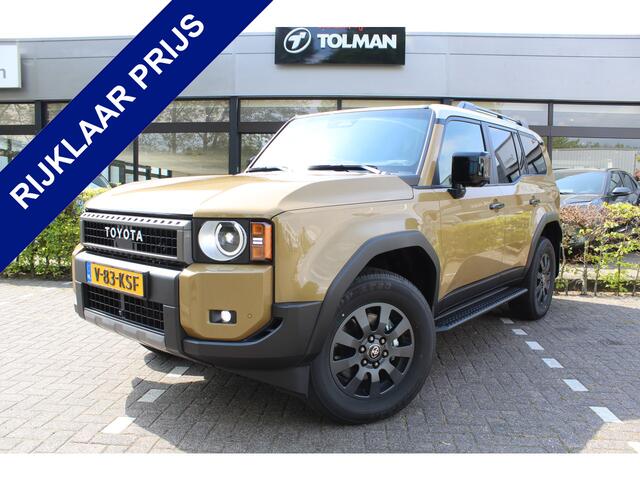 Toyota LAND CRUISER 2.8 D-4D Window Van First Edition | Rijklaar | Trekhaak | Memory | Leder | Stoelkoeling + verw. | Blind Spot | JBL | 360 Camera | HUD