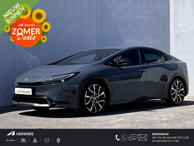 Toyota PRIUS 2.0 Plug-in Hybrid 220 Executive Automaat / Dealer onderhouden / Navigatie / Apple Carplay Android / Stuur-, stoel- en voorruitverwarming / Adaptieve CC / 19"LM wielen / Winterwielen inclusief /