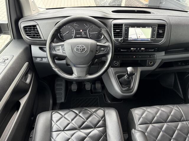 Toyota PROACE Worker 2.0 Dub.Cab. 2x Schuifdeur, Leer, Navi, Camera. Garantie