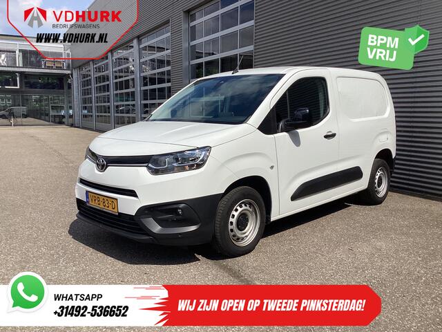 Toyota PROACE CITY 1.5 100 pk EXPORT ONLY Carplay/ Navi/ PDC/ Cruise/ Airco