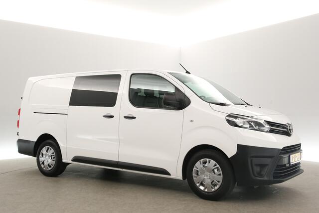 Toyota PROACE Worker long 2.0 D-4D L3H1 | Dubbele Cabine | 6 Persoons | Airco Cruise 2xSchuifdeur Trekhaak Parkeersensoren