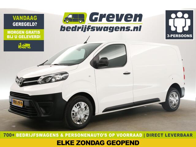 Toyota PROACE Worker 2.0 L2H1 145PK Airco Cruise Carplay 3 Persoons PDC Elektrpakket Schuifdeur