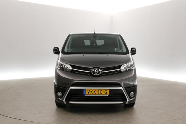 Toyota PROACE 2.0 D-4D Black Line L3H1 | Dubbele Cabine | 6 Persoons | 177PK Automaat | Airco Cruise Carplay 2xSchuifdeur LED Navi Trekhaak Leder PDC 17"LMV