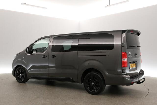 Toyota PROACE 2.0 D-4D Black Line L3H1 | Dubbele Cabine | 6 Persoons | 177PK Automaat | Airco Cruise Carplay 2xSchuifdeur LED Navi Trekhaak Leder PDC 17"LMV