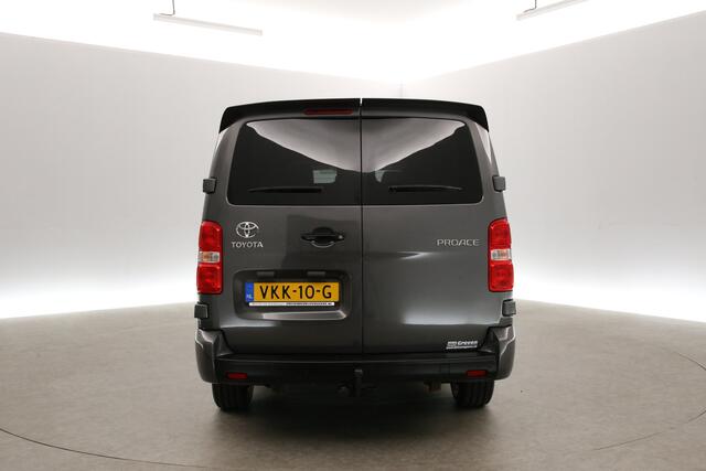 Toyota PROACE 2.0 D-4D Black Line L3H1 | Dubbele Cabine | 6 Persoons | 177PK Automaat | Airco Cruise Carplay 2xSchuifdeur LED Navi Trekhaak Leder PDC 17"LMV