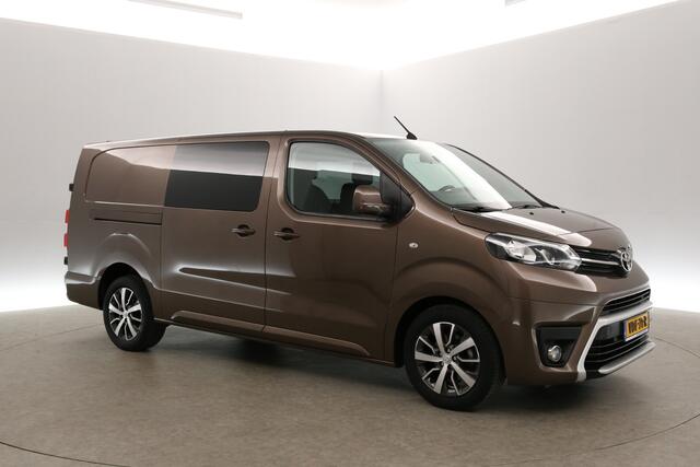Toyota PROACE 2.0 D-4D Long L3H1 | Dubbele Cabine | 5 Persoons | Camera | 2xSchuifdeur | LED | Navi | Trekhaak | Airco | Cruise | 17"LMV | PDC |
