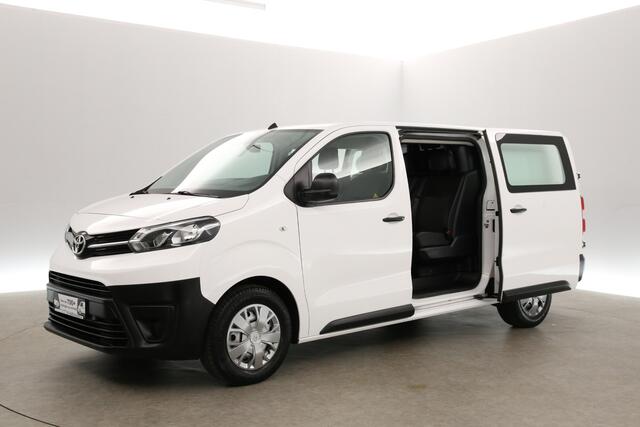 Toyota PROACE 2.0 L3H1 | Dubbele Cabine | 6 Persoons | 2xSchuifdeur | Airco | Cruise | Trekhaak | Stoelverwarming |