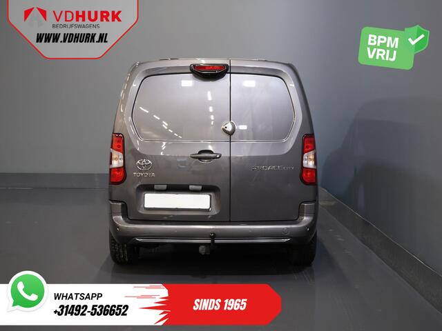 Toyota PROACE City 1.2 Turbo 130 pk Aut. BENZINE 3Pers./ Stoelverw./ Climate/ Keyless/ Carplay/ Cruise/ PDC/ Trekhaak